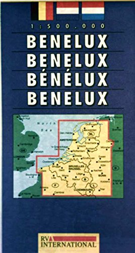 Routes Map Benelux Maps & Plans