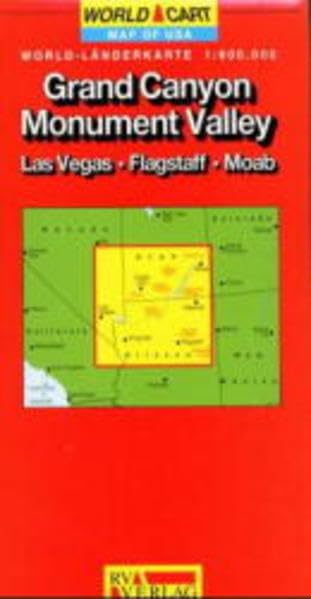 Grand Canyon /Monument Valley: Las Vegas, Flagstaff, Grand Junction. Strassenkarte mit touristischen Informationen. 1:800000 (MARCO POLO Länderkarten) Leisure, Home & Garden
