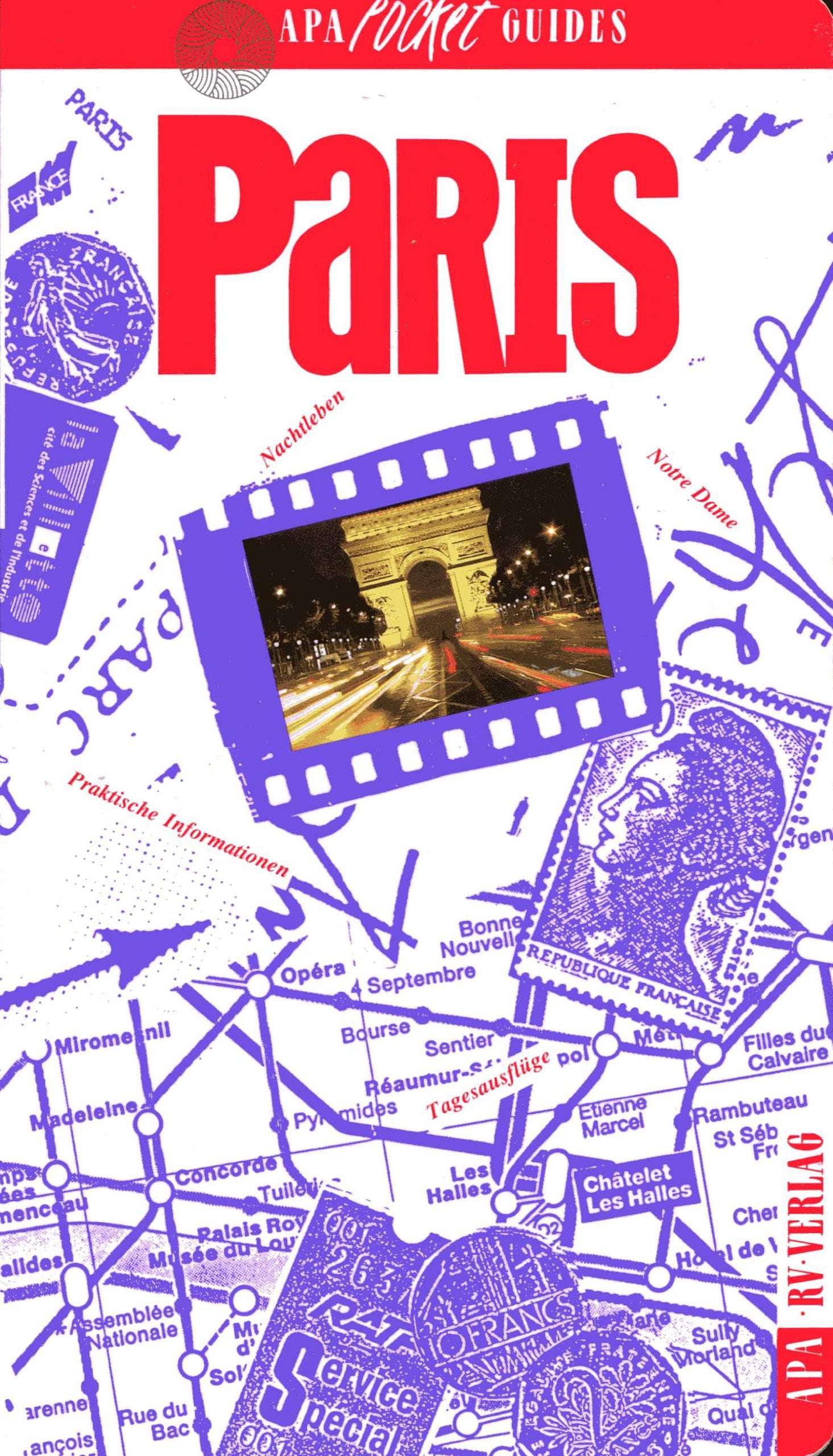 APA Pocket Guides Paris Books