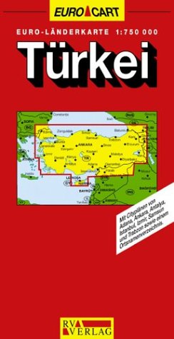 RV Euro-Länderkarte 1:750 000 Türkei Leisure, Home & Garden