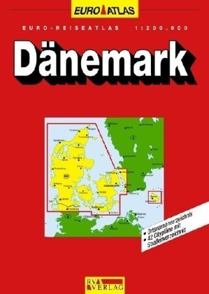 RV Euro-Reiseatlas 1:200 000 Dänemark Books