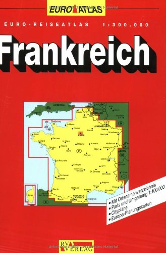 RV Euro-Reiseatlas 1:300 000 Frankreich (Spiralbindung) Leisure, Home & Garden