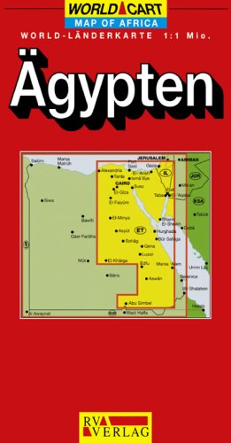 RV World-Länderkarte 1:1 Mio Ägypten Leisure, Home & Garden