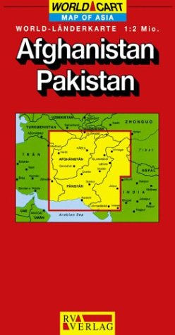 RV World-Länderkarte 1:2 Mio. Afghanistan / Pakistan 1:2 Mio. - 8-sprachig Leisure, Home & Garden