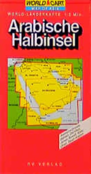 Arabische Halbinsel: 1:2 Mill. (MARCO POLO Länderkarten) Leisure, Home & Garden