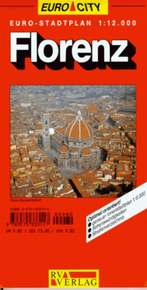 Florenz: 1:12000 (GeoCenter Euro City Map S.) Leisure, Home & Garden