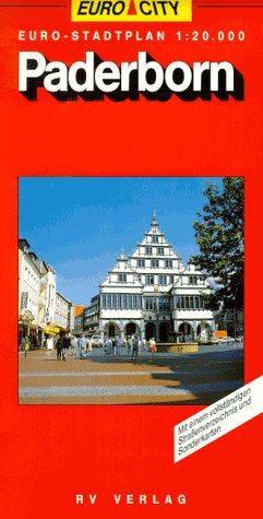 Paderborn, Delbrück, Salzkotten, Bad Lippspringe 1 : 20 000. RV Euro City. Euro- Stadtplan book