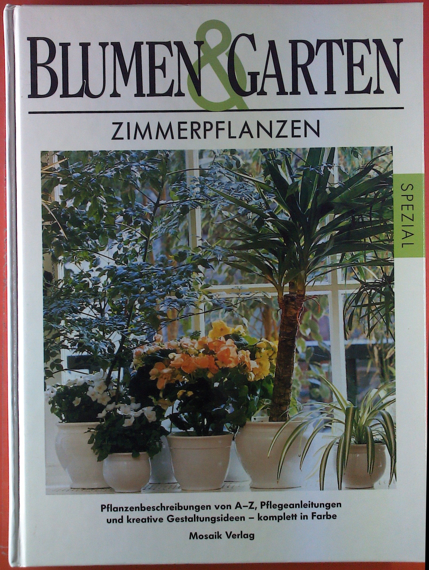 Zimmerpflanzen: Pflanzenbeschreibung von A - Z, Pflegeanleitung und kreative Gestaltungsideen Garden & Plants