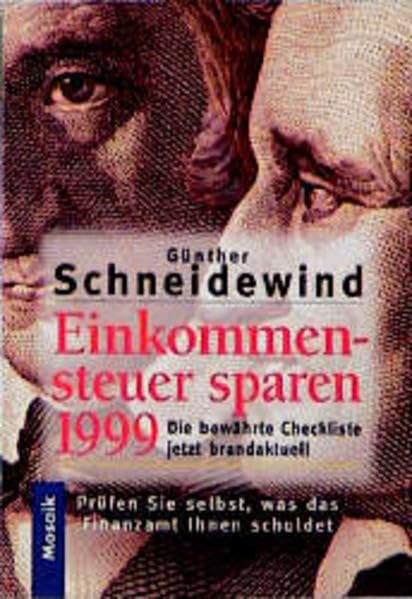 Einkommensteuer sparen 1999 Business, Finance & Career