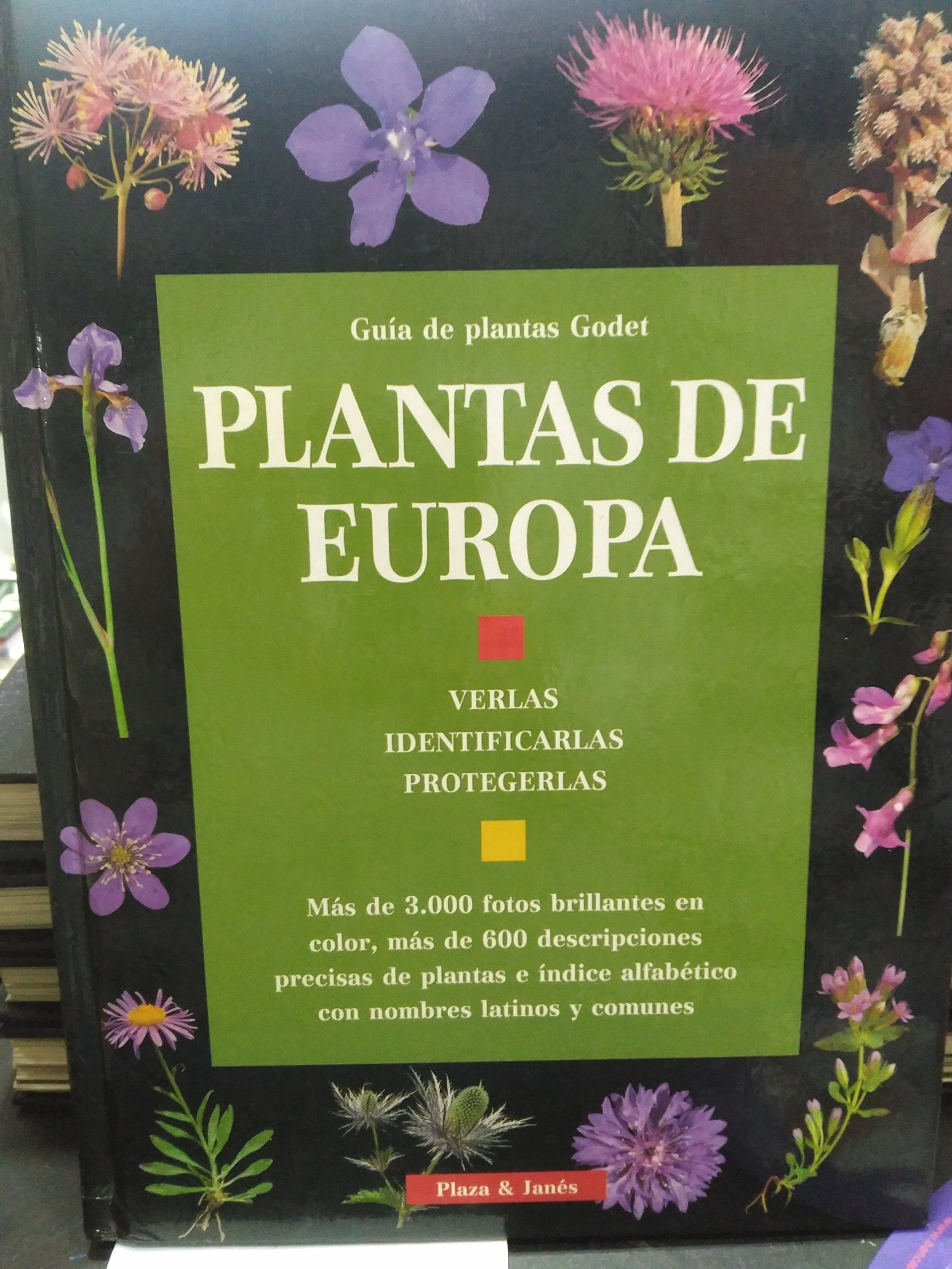 PLANTAS DE EUROPA. HIERBAS Y ARBUSTOS. book