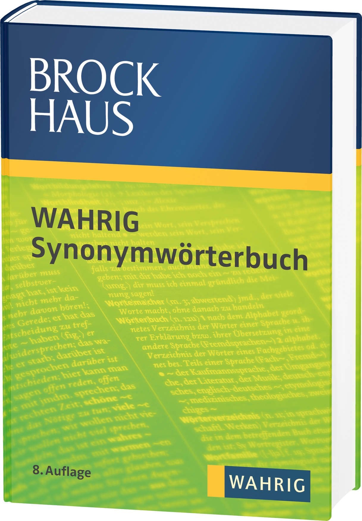 Brockhaus Wahrig Synonymwörterbuch General education Books
