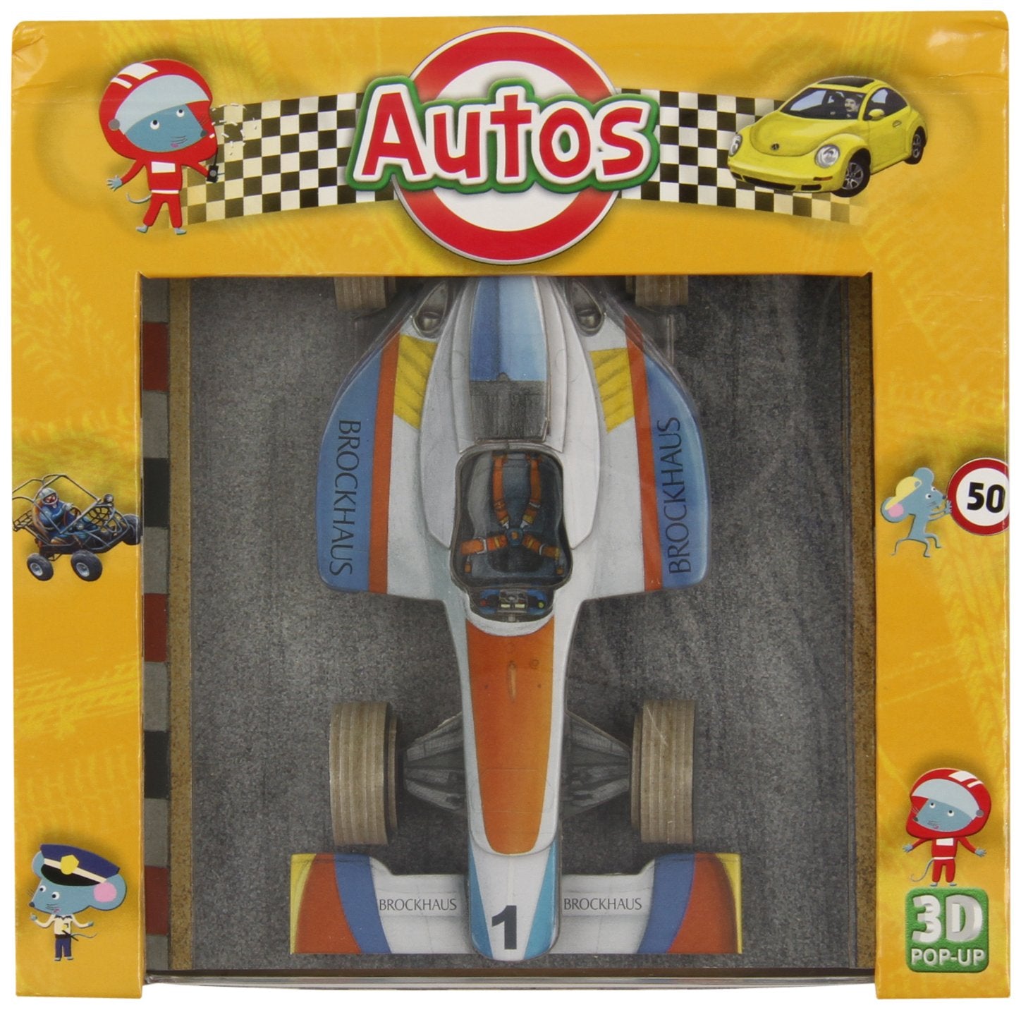 Der Kinder Brockhaus 3D Pop-up Autos Children's books