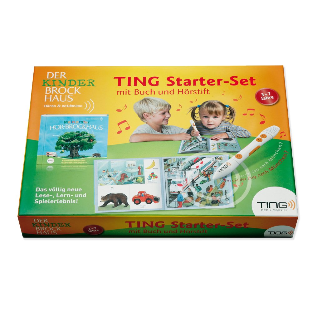 Der Kinder Brockhaus TING Starter-Set mit Buch und TING Hörstift: Das völlig neue Lese-, Lern und Spielerlebnis! Non-fiction