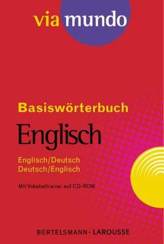 Via mundo, Basiswörterbuch, m. CD-ROM, Englisch-Deutsch, Deutsch-Englisch Reference Books