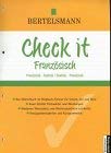 Bertelsmann Check it, Französisch: Französisch-Deutsch, Deutsch-Französisch. Rund 30.000 Stichwörter u. Wendungen. Moderner Wortschatz, v. Muttersprachlern erarb. Konjugationstab. u. Kurzgrammatik Foreign Languages ​​& Dictionaries