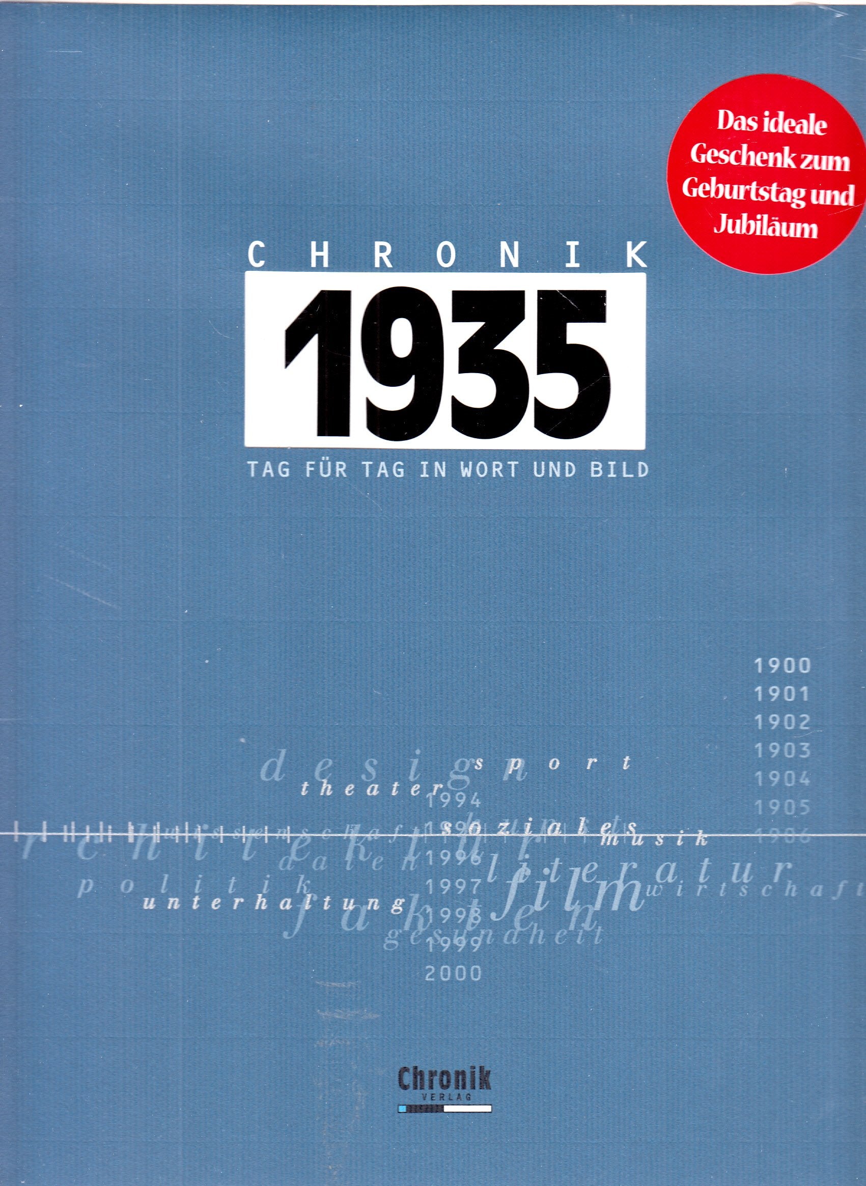 Product Image: Chronik, Chronik 1935