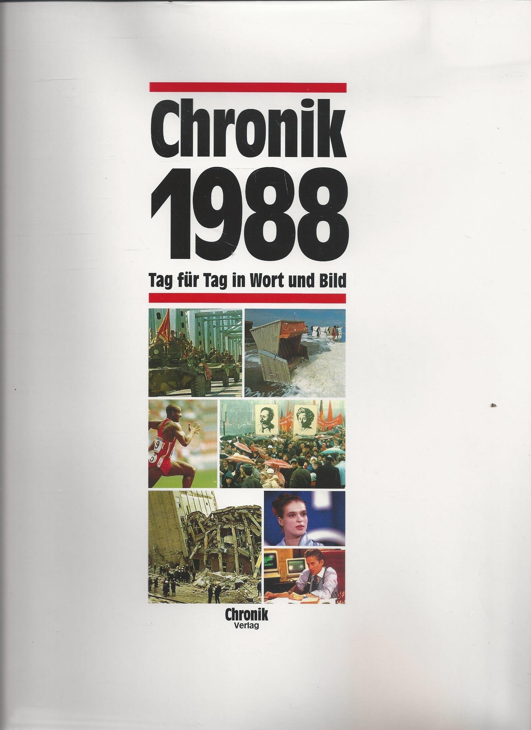 Chronik, Chronik 1988 (Chronik / Bibliothek des 20. Jahrhunderts. Tag für Tag in Wort und Bild) Lifestyle