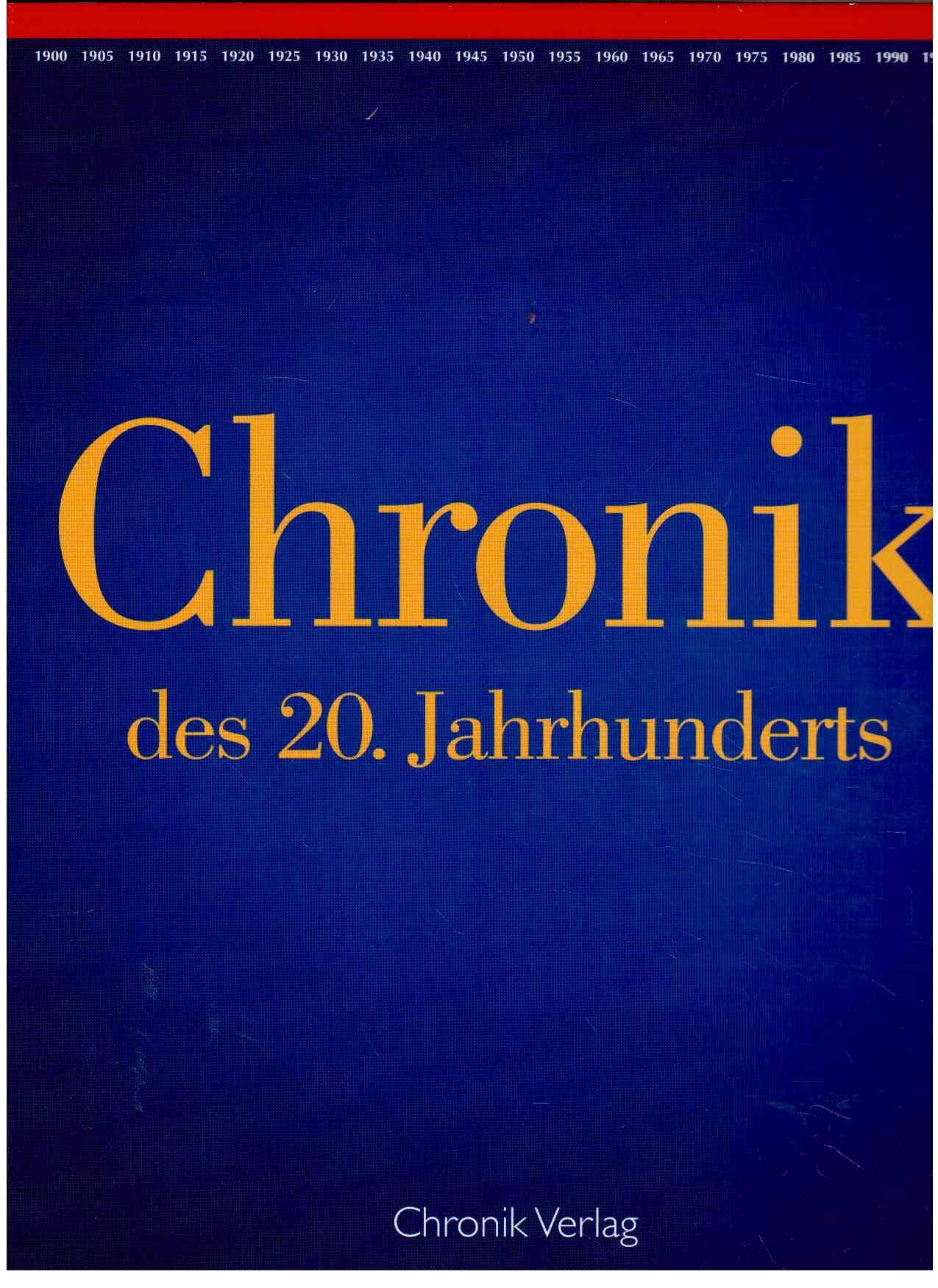 Chronik des 20. Jahrhunderts Reference Books