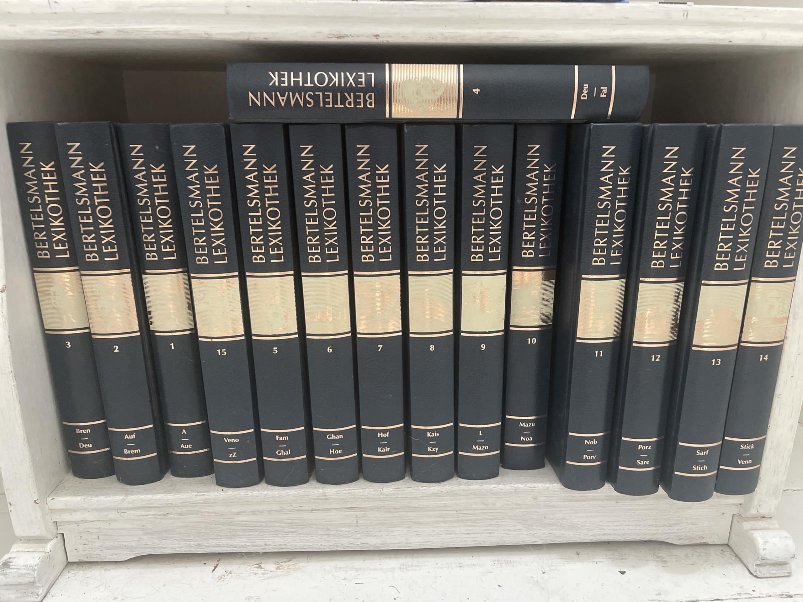 Bertelsmann Lexikothek 15 Bänder Wissen A-Z Books