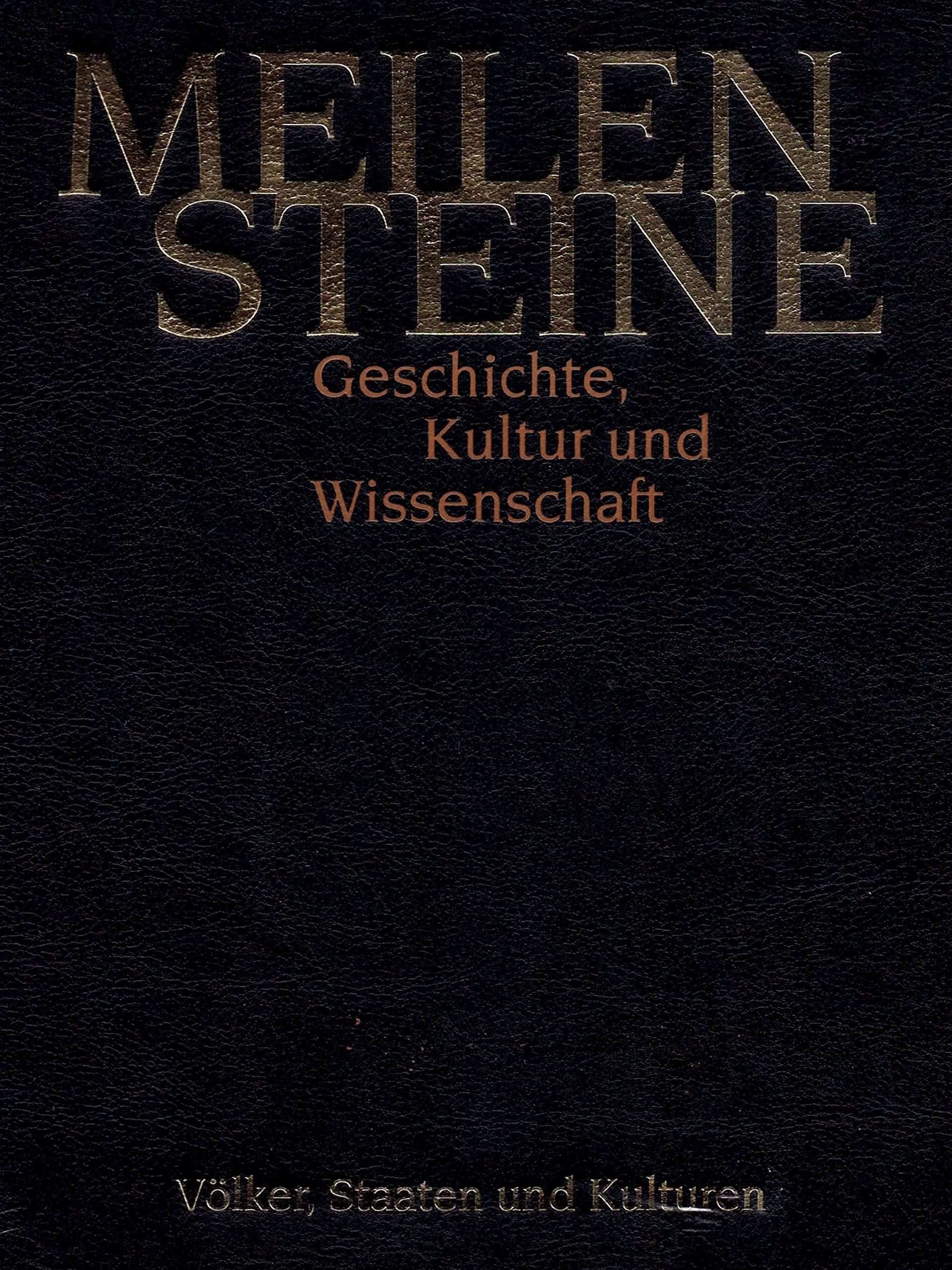 MEILENSTEINE - Geschichte, Kultur und Wissenschaft - Völker, Staaten und Kulturen Books