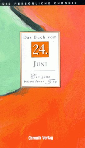 Product Image: Die Persönliche Chronik, in 366 Bdn., 24. Juni
