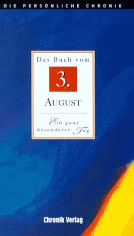 Product Image: Die Persönliche Chronik, in 366 Bdn., 3. August