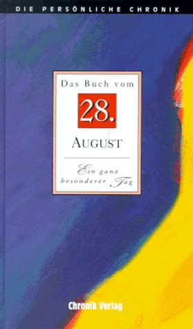 Product Image: Die Persönliche Chronik, in 366 Bdn., 28. August