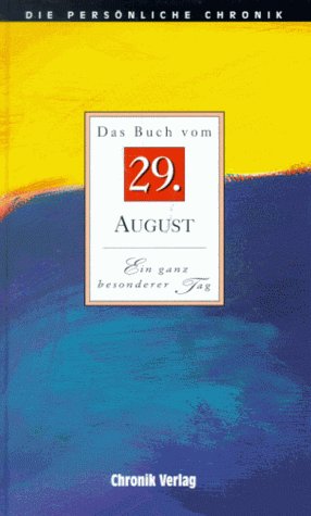 Product Image: Die Persönliche Chronik, in 366 Bdn., 29. August