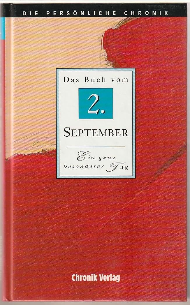 Product Image: Die Persönliche Chronik: Das Buch vom 2. September
