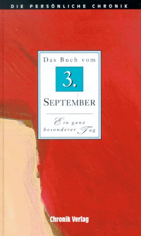 Product Image: Die Persönliche Chronik, in 366 Bdn., 3. September