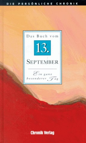 Product Image: Die Persönliche Chronik, in 366 Bdn., 13. September