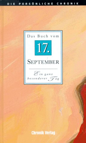 Product Image: Die Persönliche Chronik, in 366 Bdn., 17. September