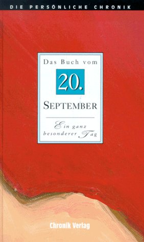 Product Image: Die Persönliche Chronik, in 366 Bdn., 20. September