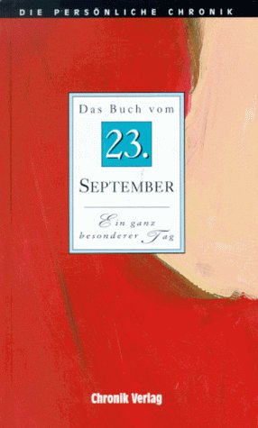 Product Image: Die Persönliche Chronik, in 366 Bdn., 23. September