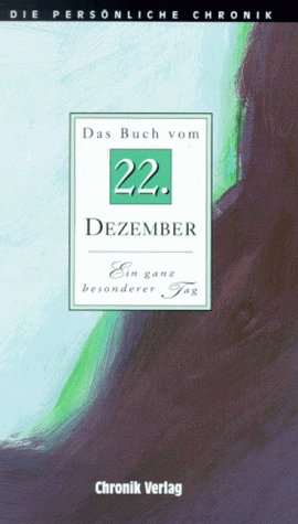 Product Image: Die Persönliche Chronik, in 366 Bdn., 22. Dezember