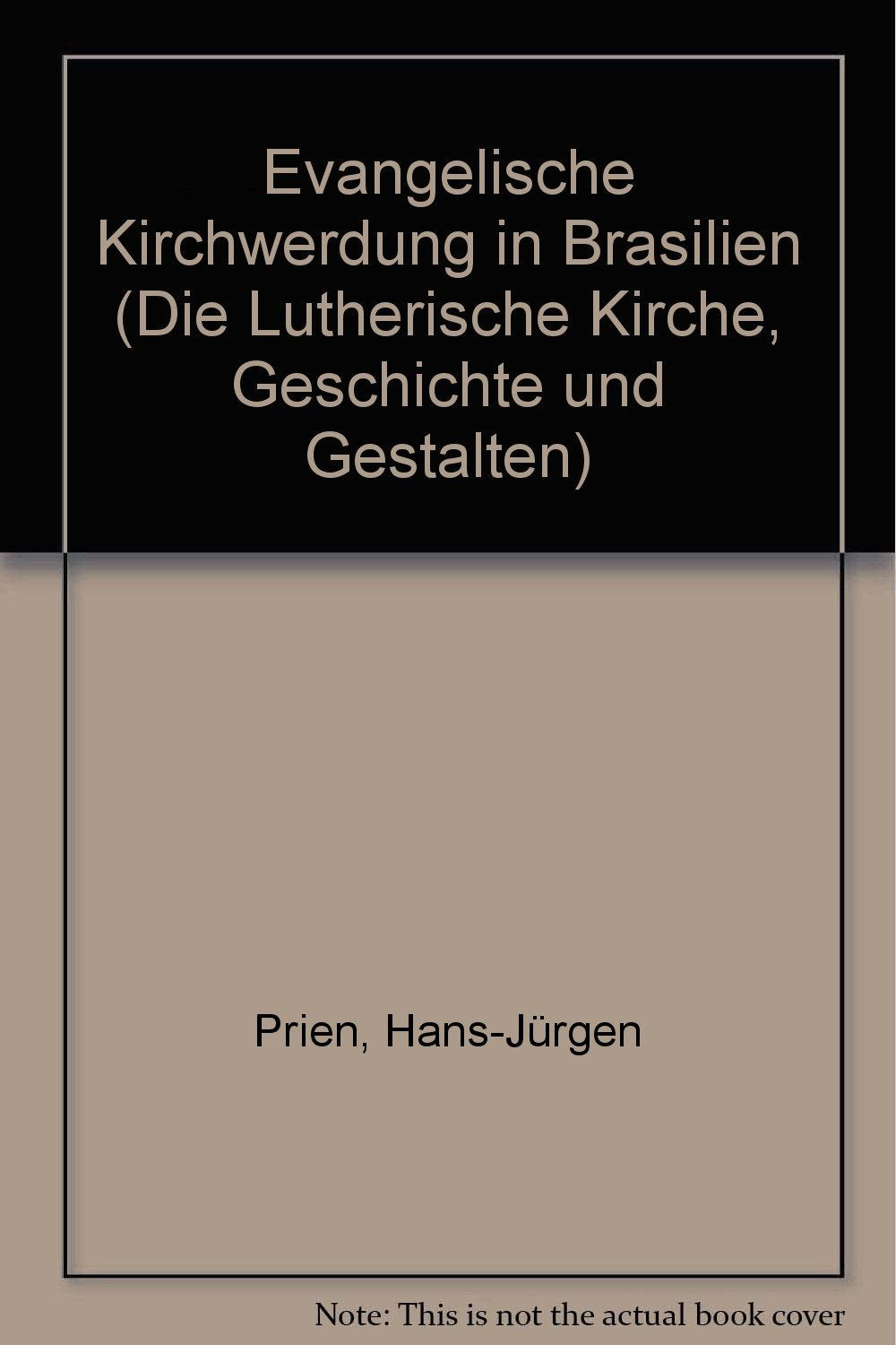 Evangelische Kirchwerdung in Brasilien. Von den deutsch-evangelischen Einwanderergemeinden zur Evangelischen Kirche Lutherischen Bekenntnisses in Brasilien, Bd 10 Books