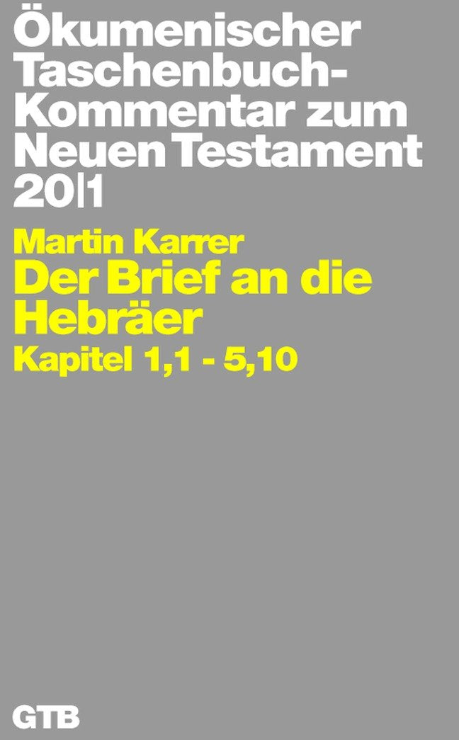 Product Image: Der Brief an die Hebräer