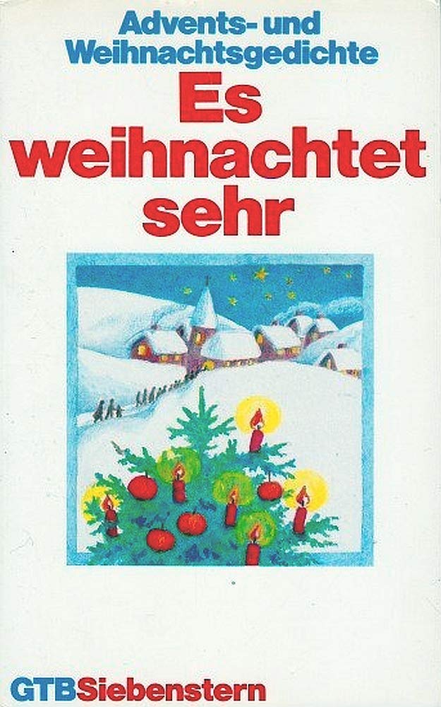 Es weihnachtet sehr. (6793 665). Advents- und Weihnachtsgedichte. Books