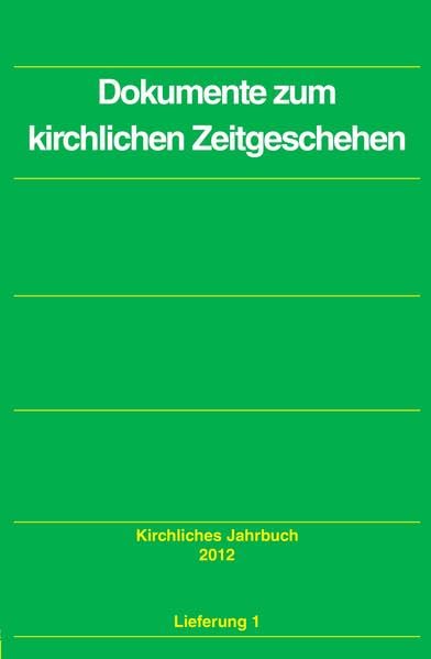 Dokumente zum kirchlichen Zeitgeschehen Philosophy