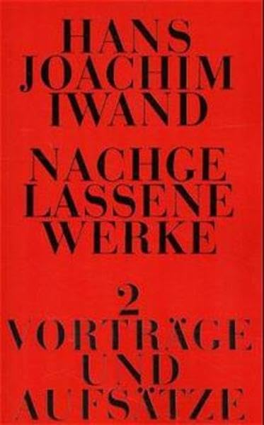 Nachgelassene Werke, Bd.2, Vorträge und Aufsätze Religion & Esotericism