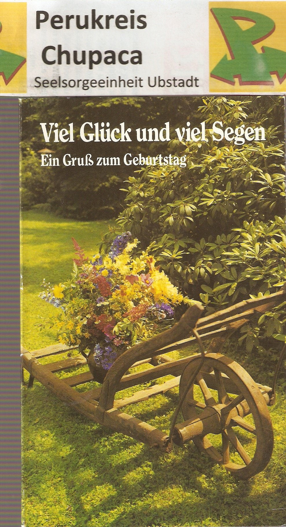 Viel Glück und viel Segen. Ein Gruss zum Geburtstag. Mit Texten von Hans Büscher, Paul Wagner, Gerhard Hildmann u.a. Books