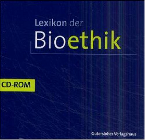 Lexikon der Bioethik. Band 1-3 Other software