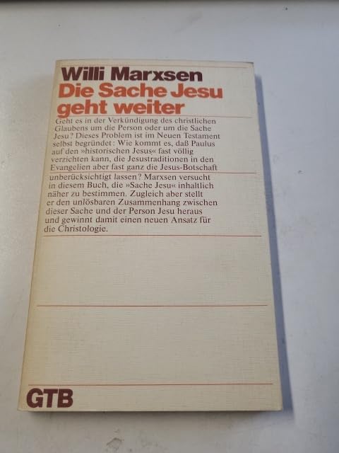 Product Image: Die Sache Jesu geht weiter.