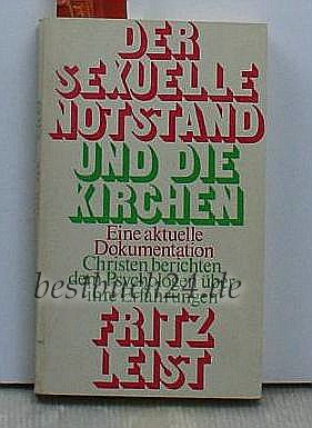 Der Sexuelle Notstand Und Die Kirchen Books