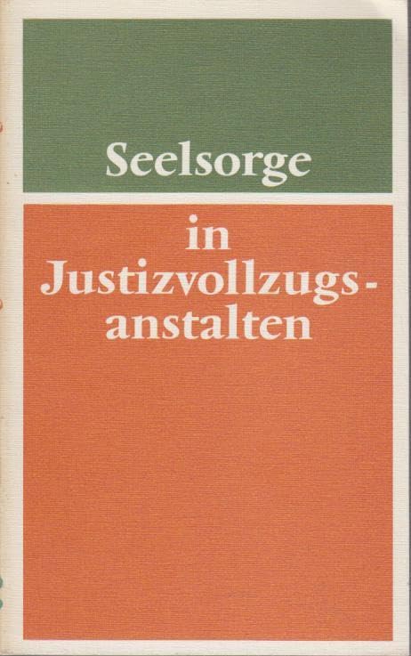 Seelsorge in Justizvollzugsanstalten Books