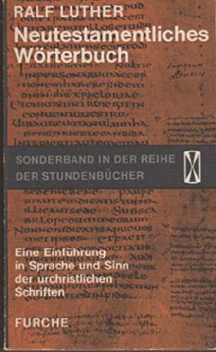 Neutestamentliches Wörterbuch Reference Books