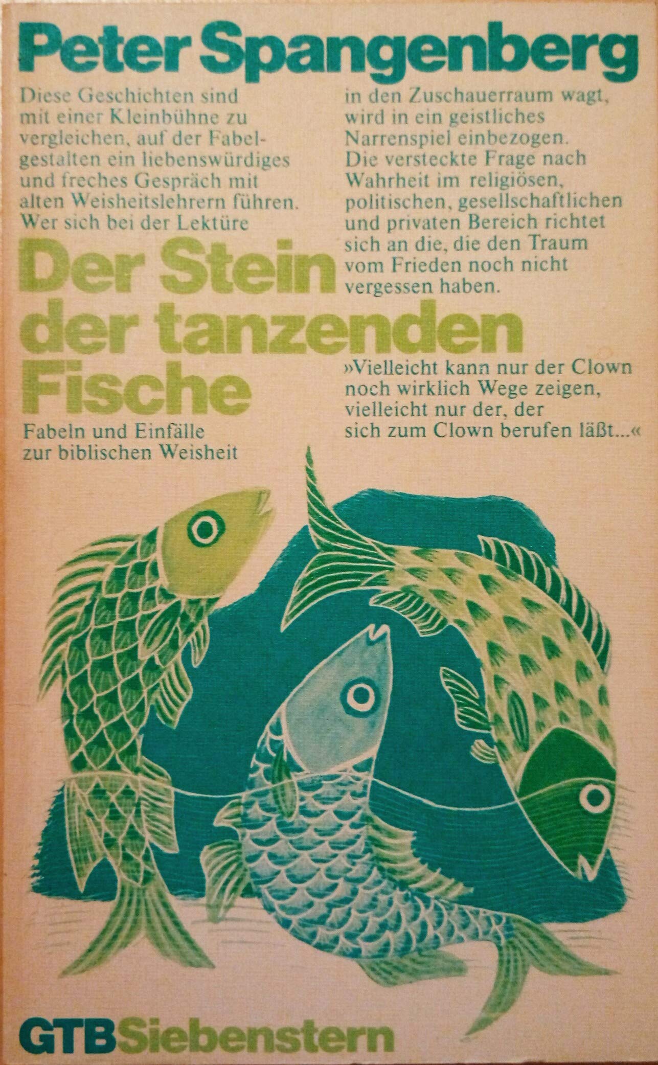 Der Stein der tanzenden Fische. Fabeln und Einfälle zur biblischen Weisheit Books