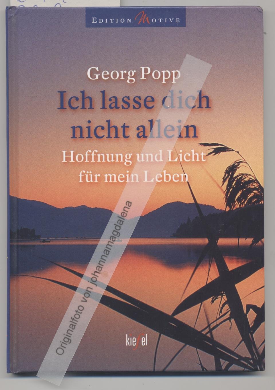 Ich lasse dich nicht allein: Hoffnung und Licht für mein Leben. (Ed. Kiefel) (Edition Motive) Lifestyle