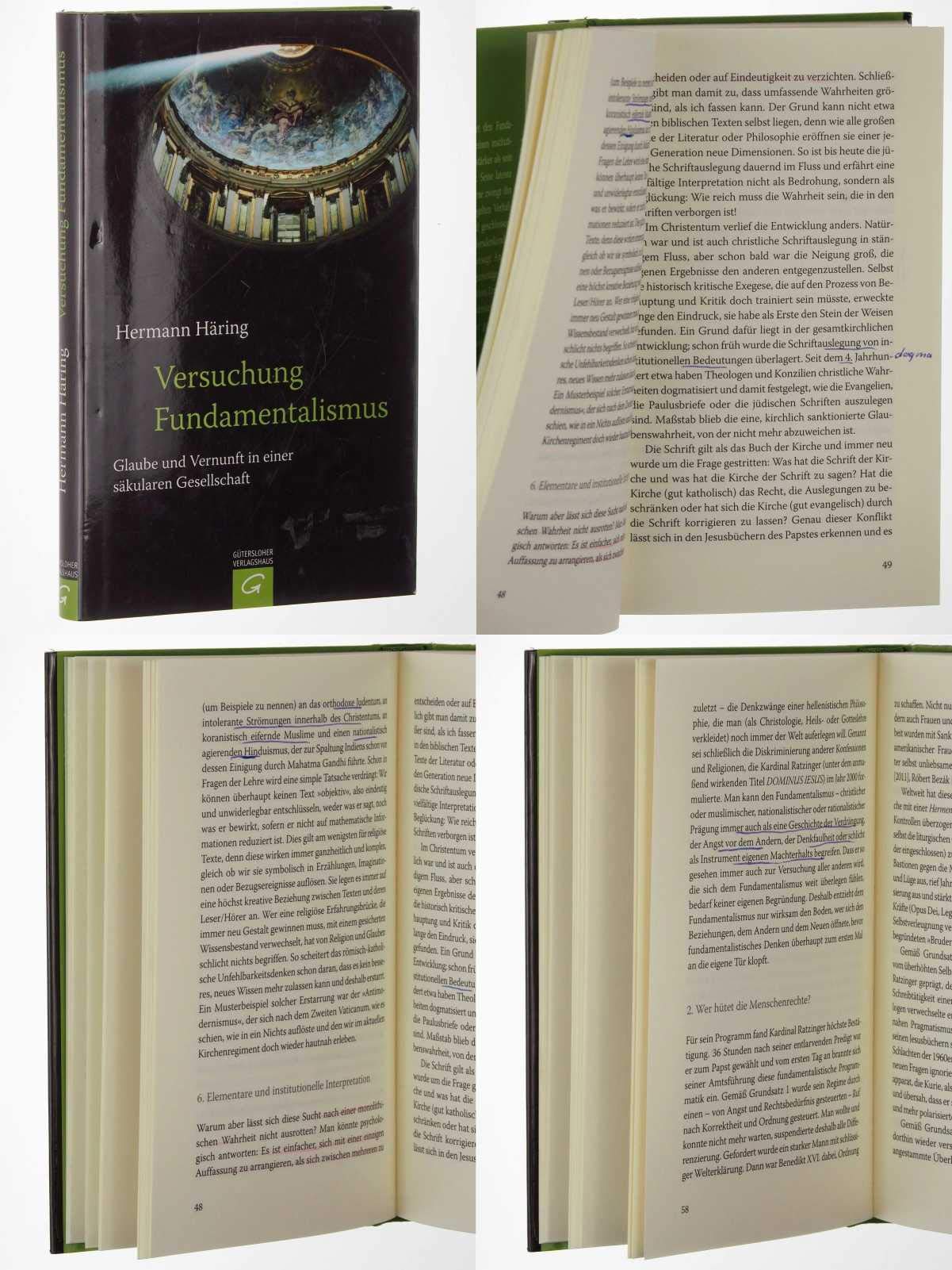 Versuchung Fundamentalismus: Glaube und Vernunft in einer säkularen Gesellschaft Religion & Esotericism
