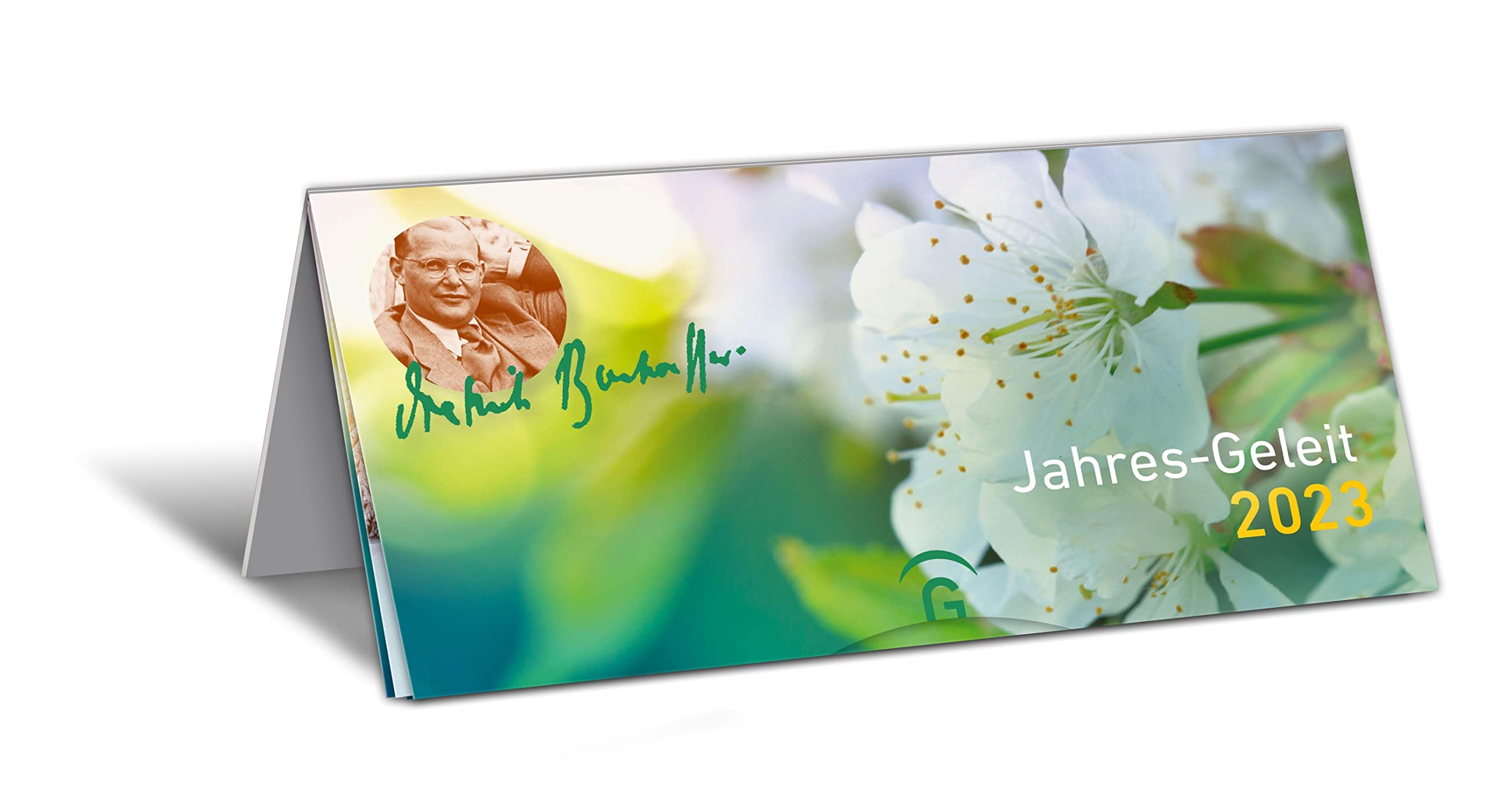 Jahres-Geleit 2023: Monatskalender zum Aufstellen m. Texten Dietrich Bonhoeffers u. meditativen Fotos, 12 Monatsblätter m. Postkarten zum Ausschneiden, 21,0 x 10,5 cm Leisure, Home & Garden